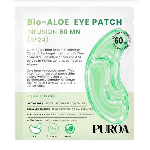 Patch Yeux Bio-Aloe N°24 — Apaisant & Hydratant
